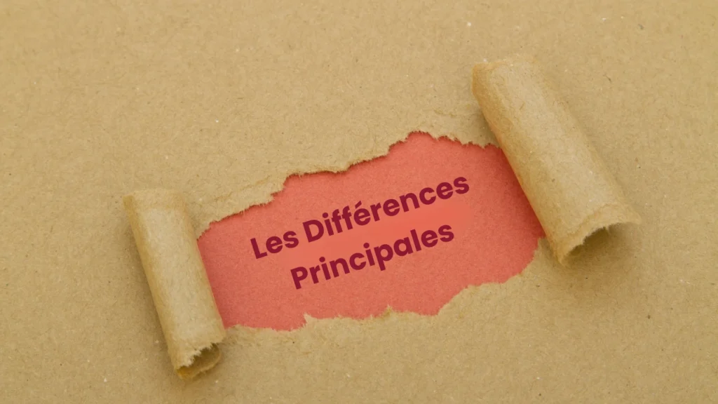 Les Différences Principales
